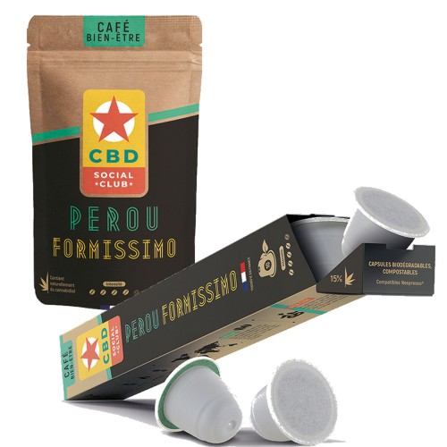 CAFÉ BIEN ÊTRE CBD - PEROU FORMISSIMO
