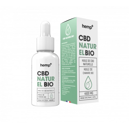 CBD Oil HUILE DE CHANVRE - hemp+