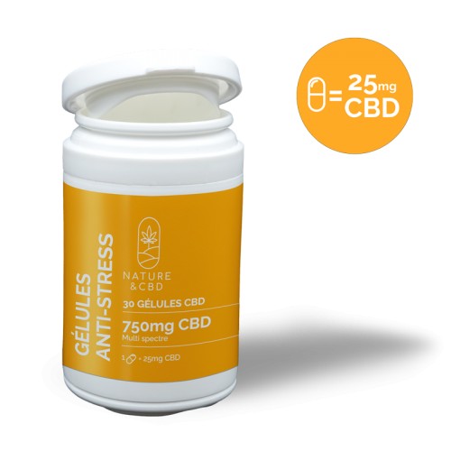 GELULES CBD SYMBIOSE ANTI-STRESS