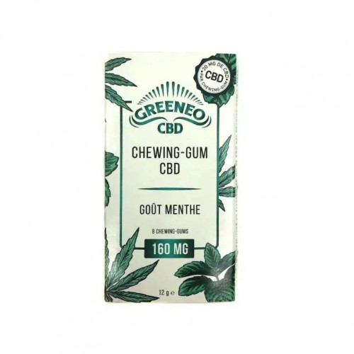 CHEWING-GUM DE CBD MENTHE