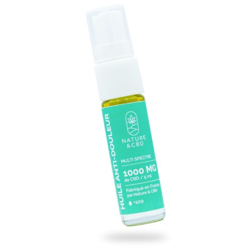 HUILE ANTI DOULEUR SYMBIOSE FORMAT POCKET 20% - NATURE & CBD