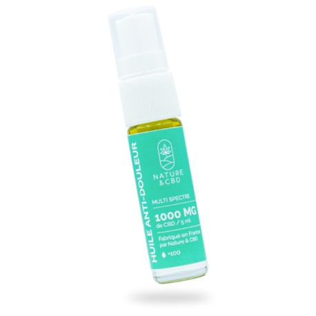 HUILE ANTI DOULEUR SYMBIOSE FORMAT POCKET 20% - NATURE & CBD