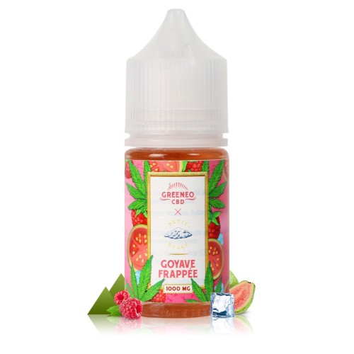 E-liquide CBD goyave frappée | GREENEO sans nicotine
