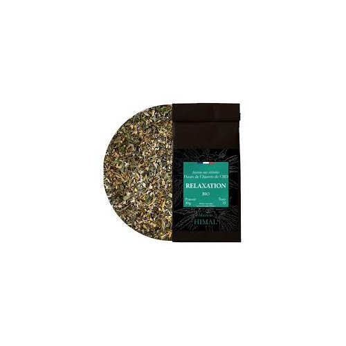Tisane CBD bio relaxation - en vrac | MAISON HIMAL