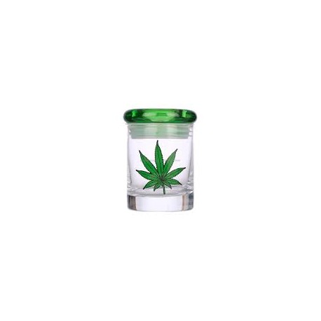 Pot de conservation en verre – Leaf Design