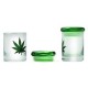 Pot de conservation en verre – Leaf Design