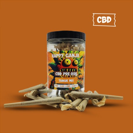 Pre-roll Tangie mix Happy Ganja
