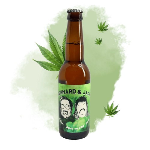Bière CBD - bouteille 33cl | BERNARD & JACK